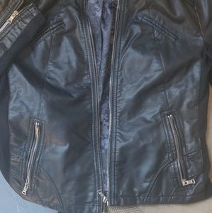 Womens GUESS Motorcycle Jacket (XL)